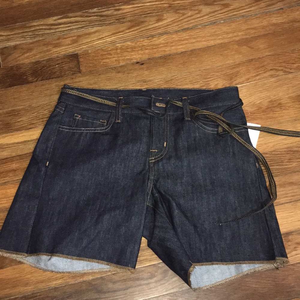 J Brand prohibition boho jean shorts